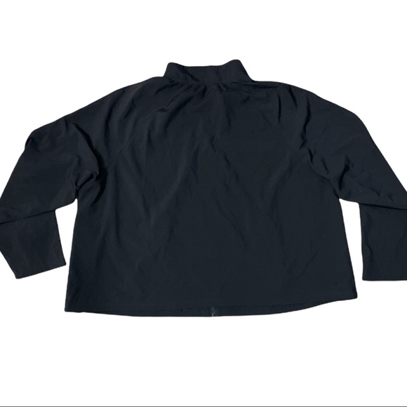 Active zone black zip up jacket size XXL (2X) - Picture 2 of 5